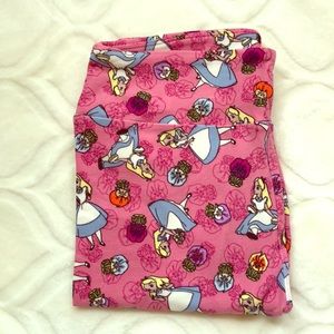 LuLaroe Alice in Wonderland Leggings
